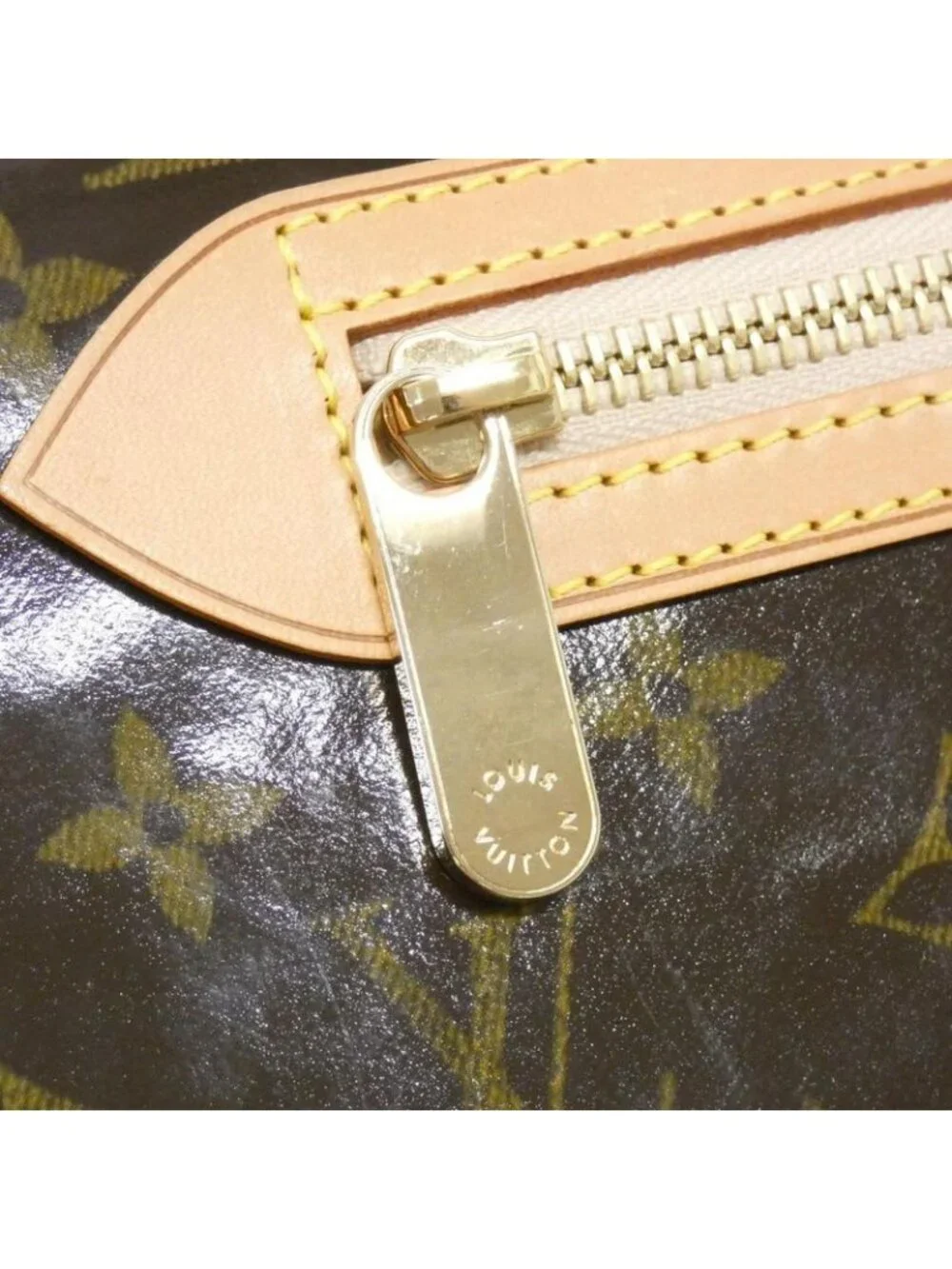 Louis Vuitton Monogram Tweed Tweedy Zip Bag Vintage - Picture 6 of 10